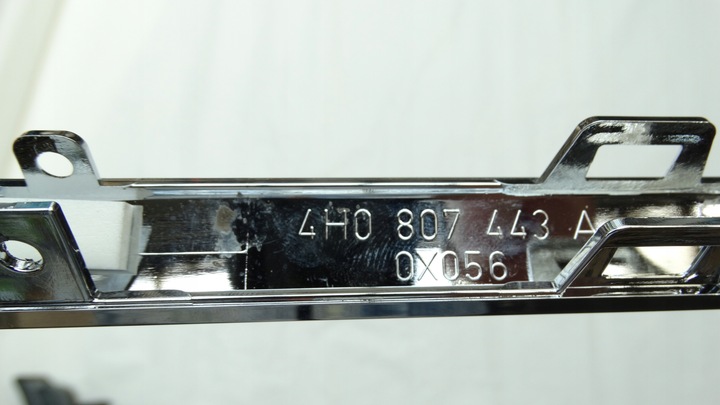 фото №7, Audi a8 d4 планка бампера заднего хром 4h0807443a