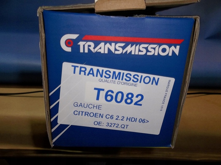 фото №9, Полуось приводная c c5 iii,c6 2.2hdi 06 левая 3272wg