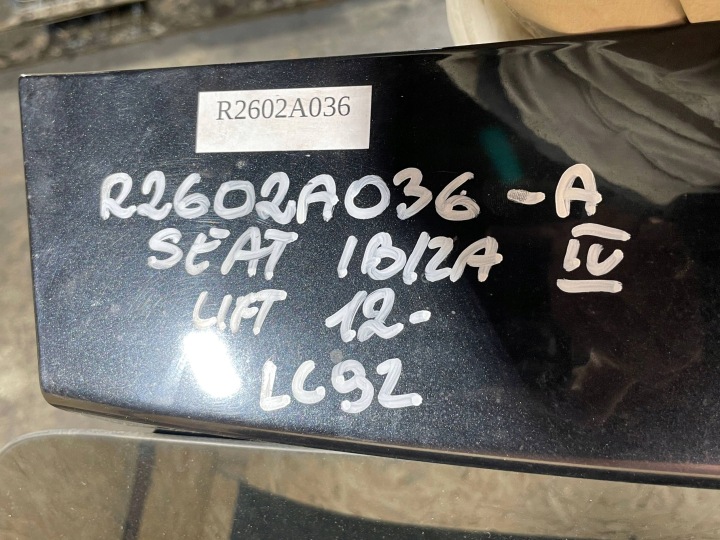 фото №15, Seat ibiza iv 4 6j 5d 08-17 hb крышка багажника зад задняя стекло lz9y