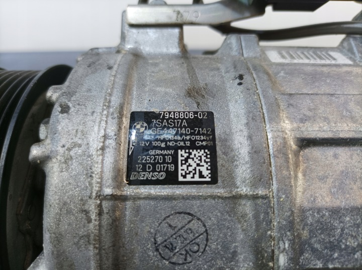 фото №4, Bmw 5 g30 g31 2.0 d компрессор кондиционера 7948806