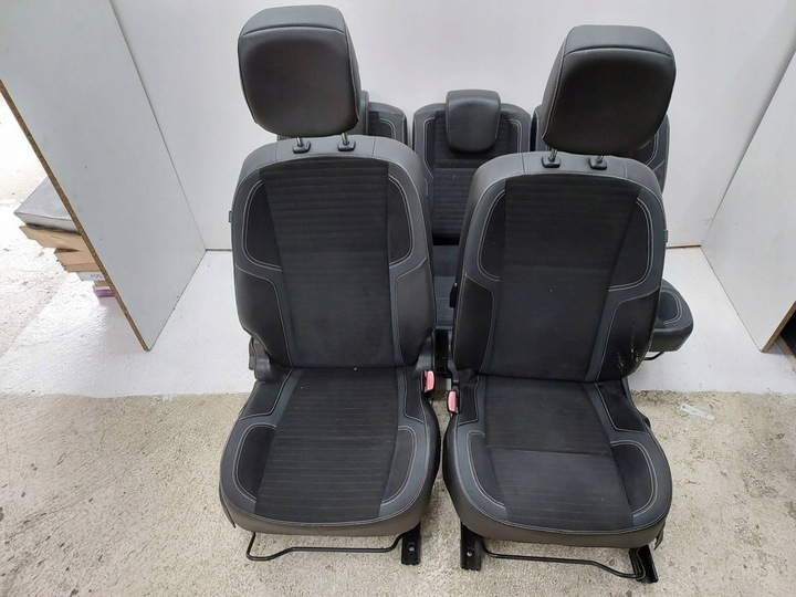 фото №11, Renault scenic iii 3 x-mod рестайлинг сиденья обивка дверь кожа полукожа