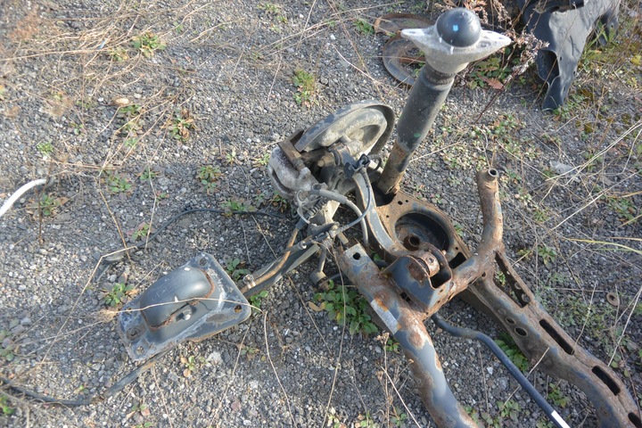 фото №8, Підвішування візок підрамник зад audi tt 8j комплект