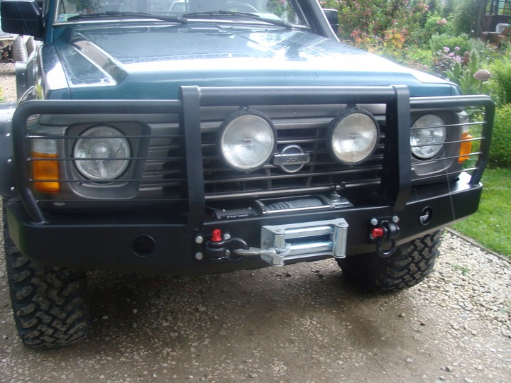 фото №7, Бампер перед переднее nissan patrol gr y60 стальной