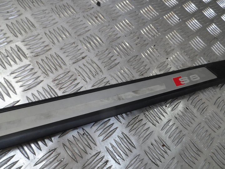 фото №2, Планка накладка порога левый зад audi a8 s8 d3