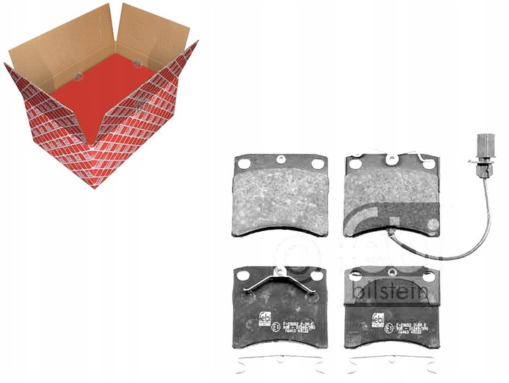 фото №1, Комплект тормозные колодки тормозных febi 7d0698151c 7d0698