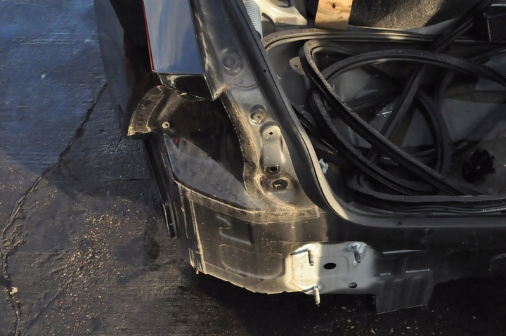 фото №5, Volvo s60 iii чверть задня ліва крило лівий зад задній