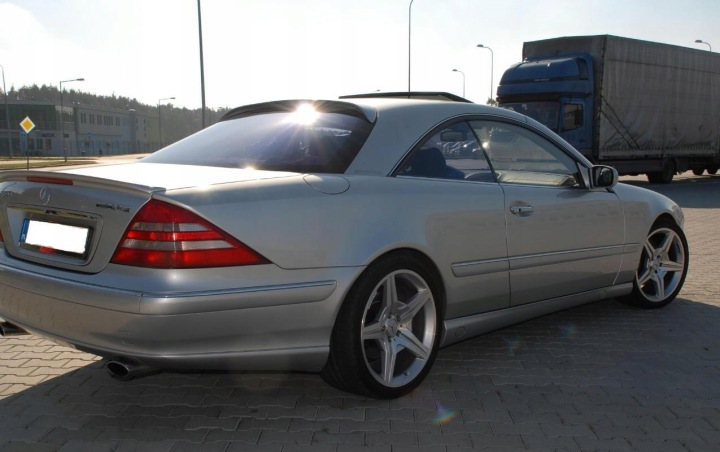 фото №8, Mercedes cl w215 спойлер спойлер na стекло подкладка!