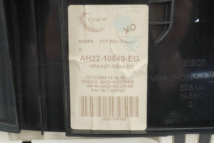фото №11, Панель приборов land range rover sport ah22-10849-eg