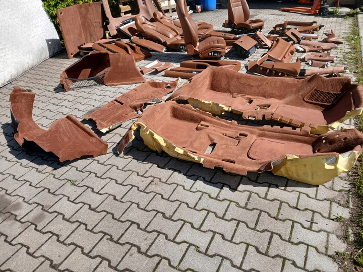 фото №5, Porsche panamera 971 turbo сиденья обшивки средство салон потолок коврики