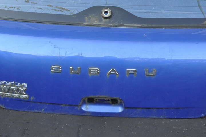 фото №9, Subaru impreza ii gd крышка багажника зад задняя