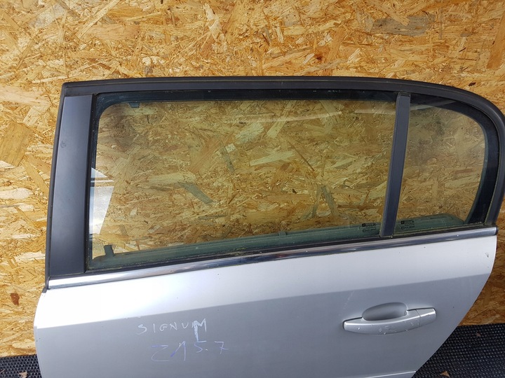 фото №8, Opel signum дверь левая левый зад задние комплектные серебристые z157