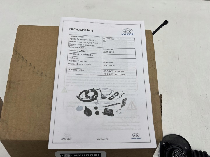 фото №7, Hyundai tucson iv джгут модуль фаркоп буксирувальний оригінал 2020-