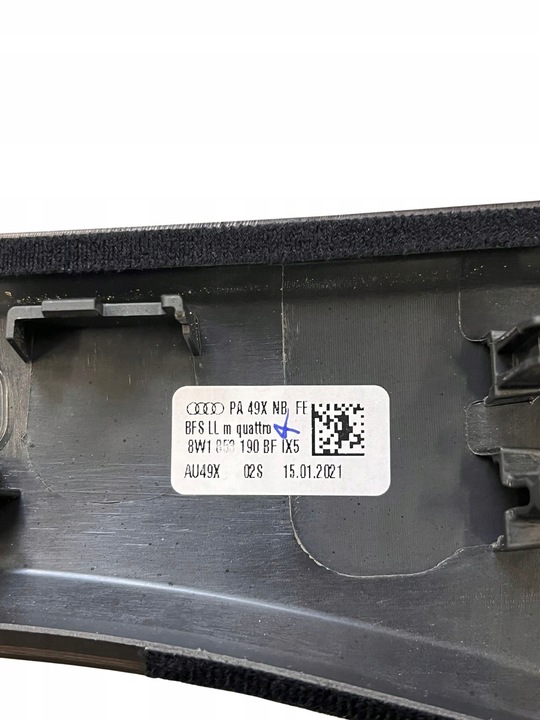 фото №13, Планки декоративный дверь панели защита колонки audi 8w a4 b9