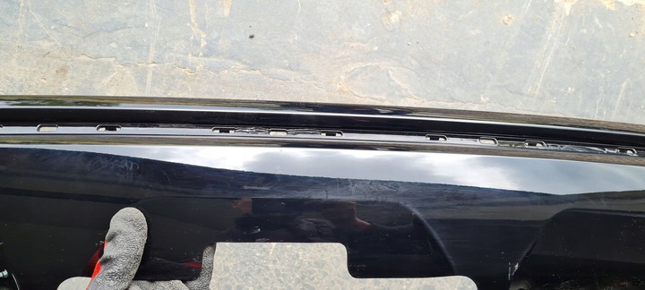 фото №9, Sq7 4m рестайлінг q7 накладка спойлер бампера pod hak зад 4m0807568b