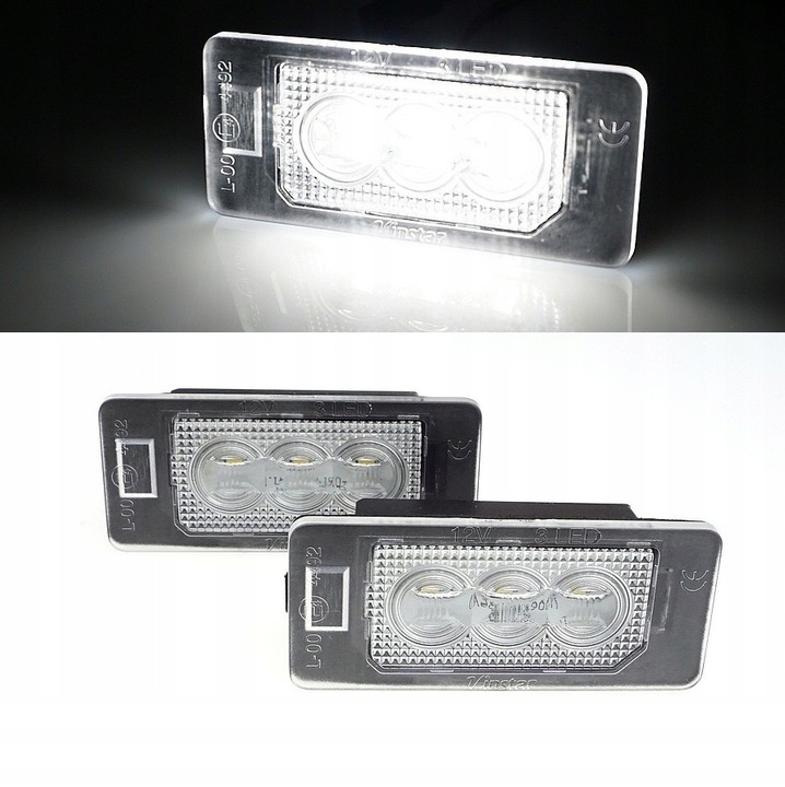 фото №1, Лампочки номерного знака led 3x smd audi a1 a4 b8 a5 s5 q5