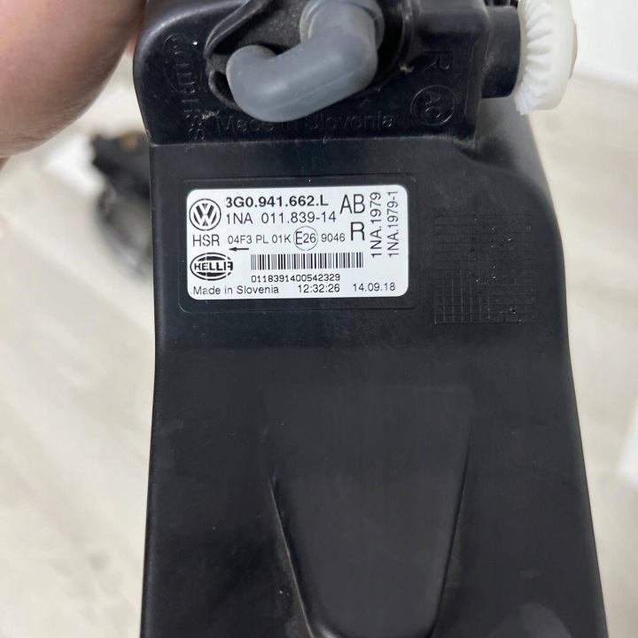фото №12, Vw passat b8 галоген правое перед передний oem номер 3g0.941.662