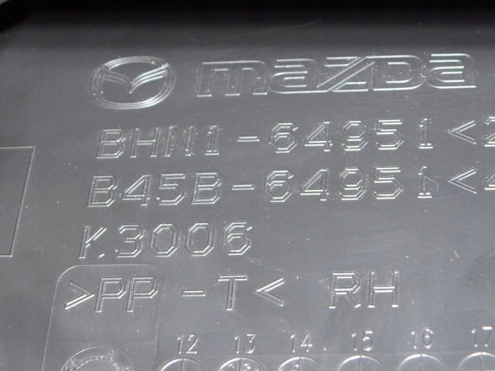 фото №8, Mazda 3 iii bm 2013-2018 подлокотник туннеля среднего bhn1-64951