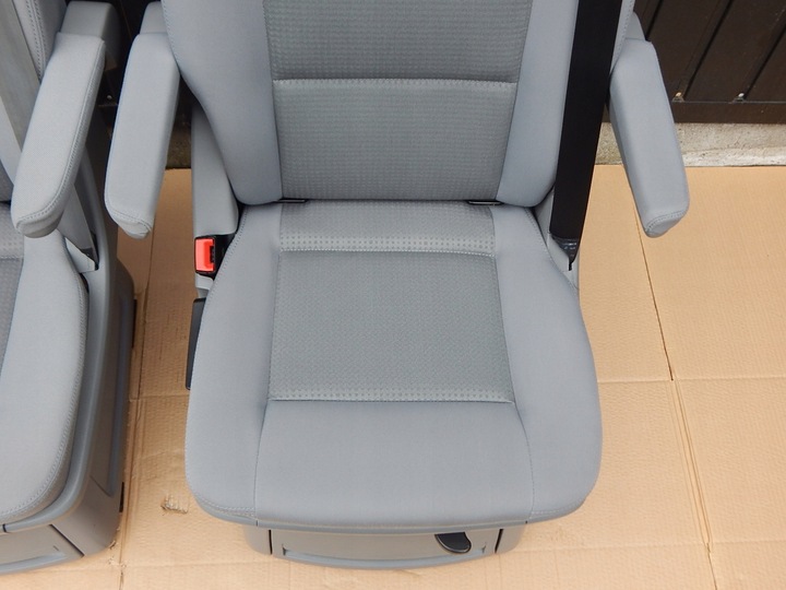 фото №9, Vw t5 t6 multivan сиденье поворотный зад подлокотник ii ряд