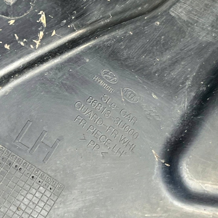 фото №13, Kia sportage iii 3 подкрылок левый перед левая передние оригинальный номер 86813-3u000