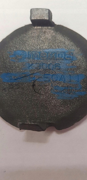 фото №5, Mazda 6 gj 12-15 заглушка фаркоп перед