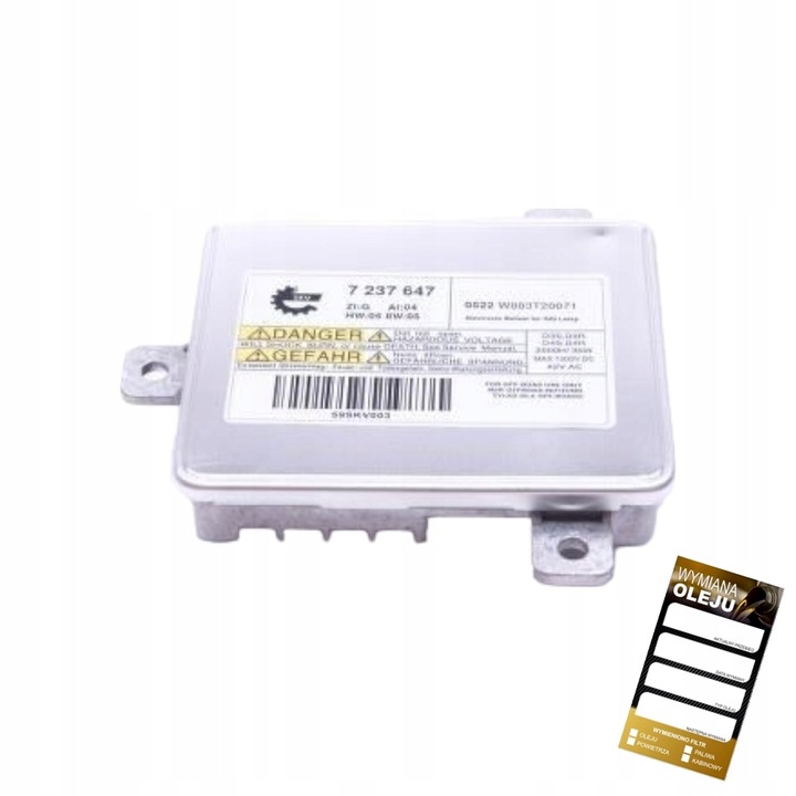 фото №1, Модуль ксенон do bmw 1 3 5 7 x1 заменитель 63117237647