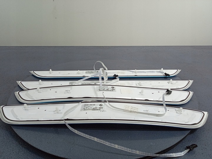 фото №4, Bmw 7 g11 планки декоративный порога m набор led kpl