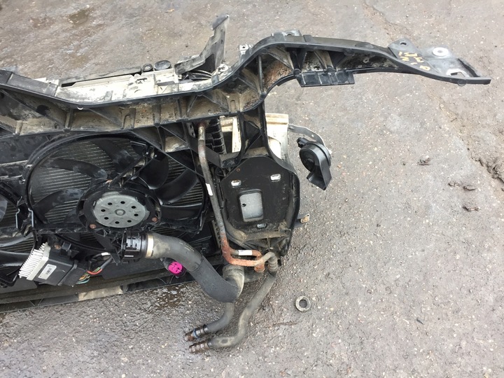 фото №12, Audi q5 3.2 fsi pas переднее радиатор усилитель