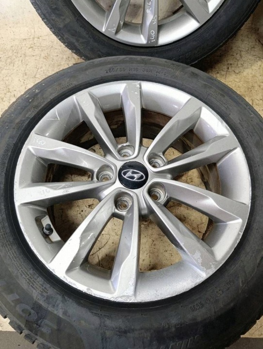 фото №13, Hyundai i40 14-19 диски алюмінієві 16" et40 5x114.3 52910-3z610 комплект