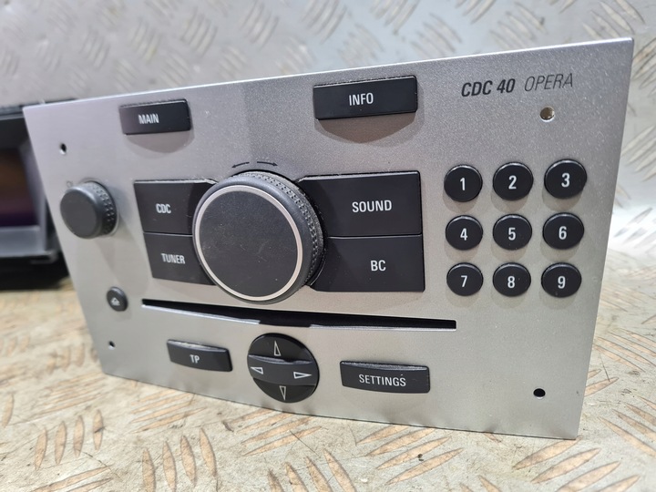 фото №4, Радио cdc 40 opera opel astra h zafira b pin