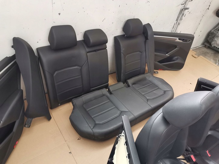 фото №5, Vw passat b8 sedan сиденья кожа usa комплект