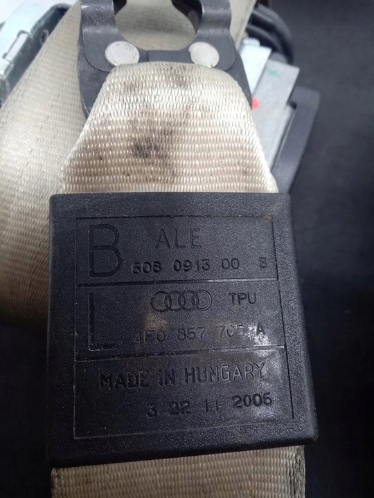 фото №6, Ремни безопасности комплект audi a6 c6 4f0