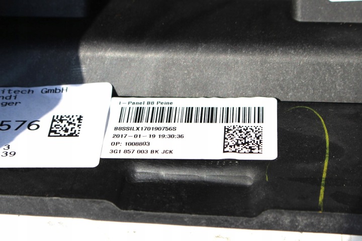 фото №6, Vw passat b8 arteon консоль 3g1857003bk торпедо раздаточная капот pulpit 3g1