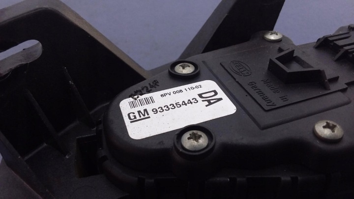 фото №5, Opel meriva a 1.6b педаль газа потенциометр 93335443