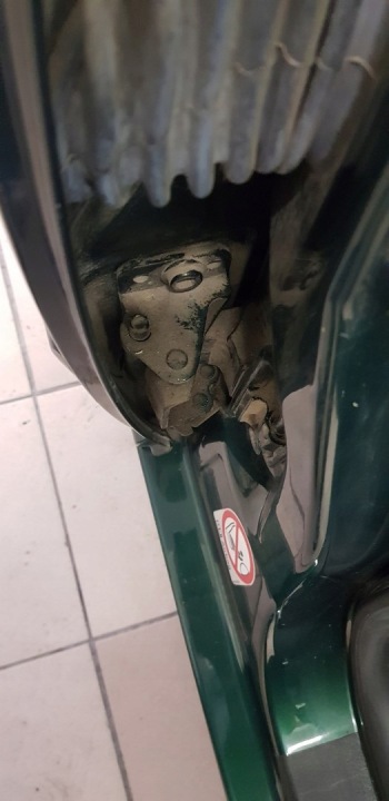 фото №12, Петля дверь vw golf 4 iv bora 1997-2003 цвет lc6m