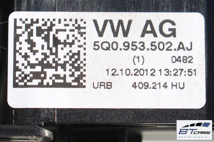 фото №7, Vw golf 7 passat b8 подрулевые рычаги рулевой/подрулевой 5q0953502aj 5q0 953503521bb 5q0 953 521