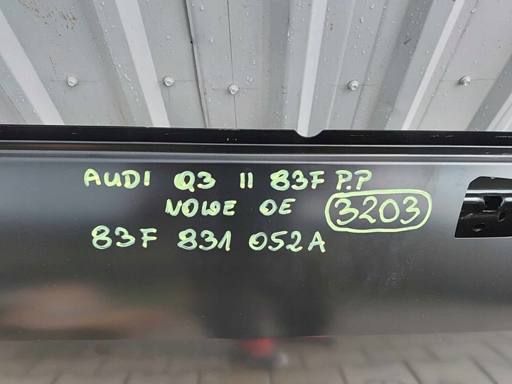 фото №14, Audi q3 ii sportback 83f дверь правые перед передние новое оригинальный номер 3203