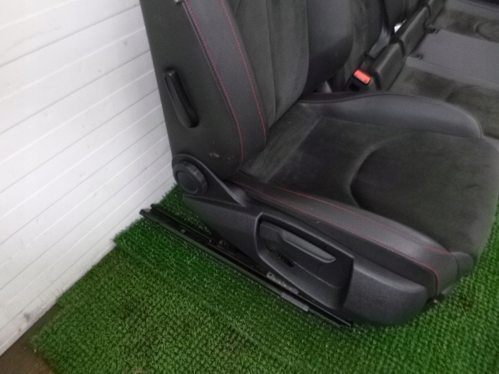 фото №8, Seat leon fr iii 12-20 3d fr сиденья диван комплект подогрев алькантара eu