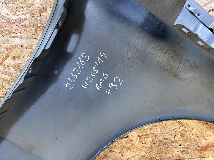 фото №14, Крыло перед переднее левый mercedes c класс w205 код краски 792