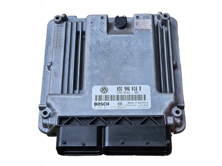 фото №1, Ecu vw golf v 1.9tdi 03g906016b 0281011478 добавлю