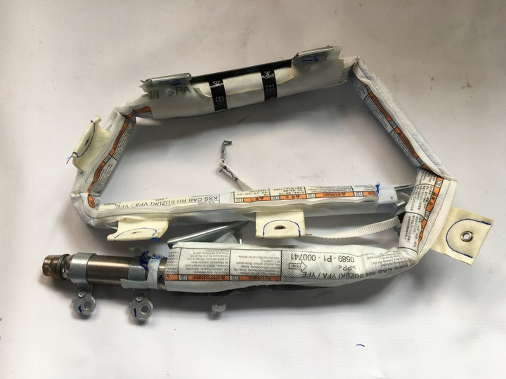 фото №12, Suzuki vitara iii 15- шторка подушка подушка безпеки права 76480-54p00 демонтаж