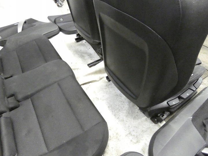 фото №7, Bmw x3 e83 сидіння диван задня м-пакет обшивки велюр оббивка