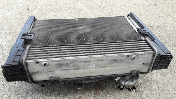 фото №7, Bmw 3 e90 e91 2,0d радиатор вентилятор охладитель kom