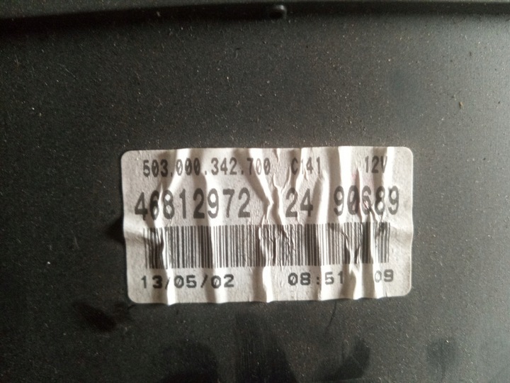фото №8, Спидометр манометр fiat punto ii 2 sporting 46812972