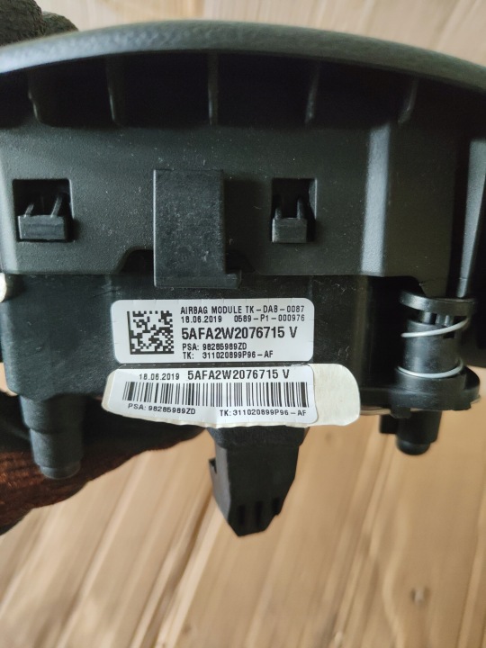 фото №9, Peugeot jumpy expert iii кермо повітряна подушка комплект 98285989zd