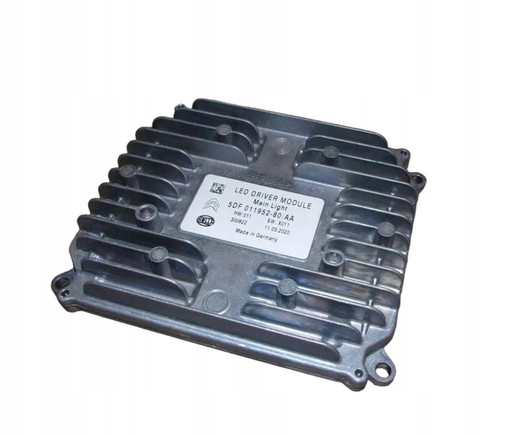 фото №1, Модуль освещение peugeot 1638432280 новый оригинал оригинальный номер