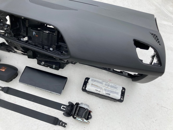 фото №6, Seat leon 3 iii панель капот консоль подушки ремни