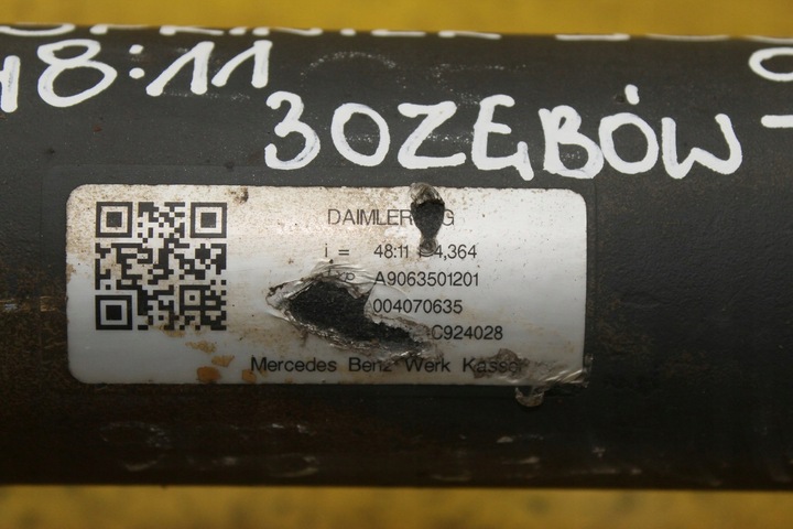 фото №9, Міст sprinter 906 crafter a9063501201 48:11