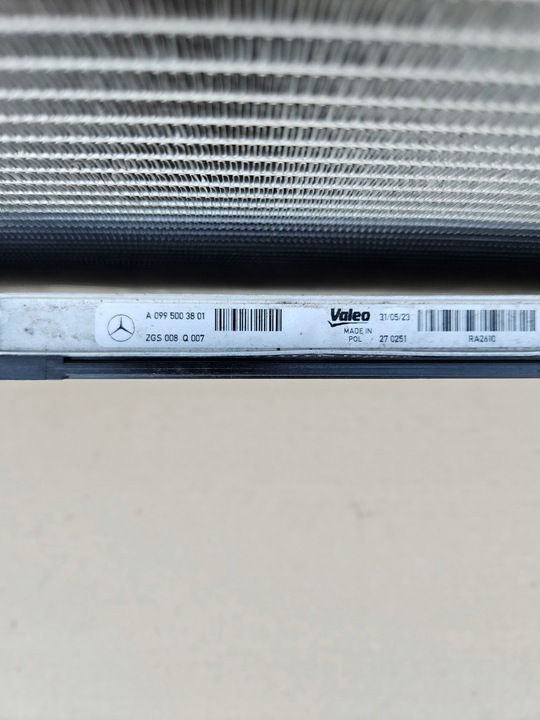 фото №8, Комплект радіатор mercedes glc w254 x254 a254 оригінал