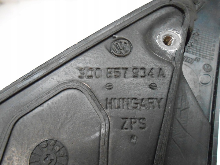 фото №10, Passat b7 зеркало правые 9pin + 2pin 11 pin лак lk7x 3c0857934a