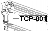 фото №2, Штекер котушка запалювання febest tcp-001